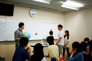 特別活動「留学生と交流しよう！」