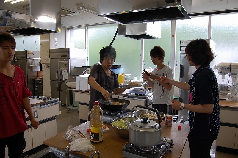 焼きそばを作りました