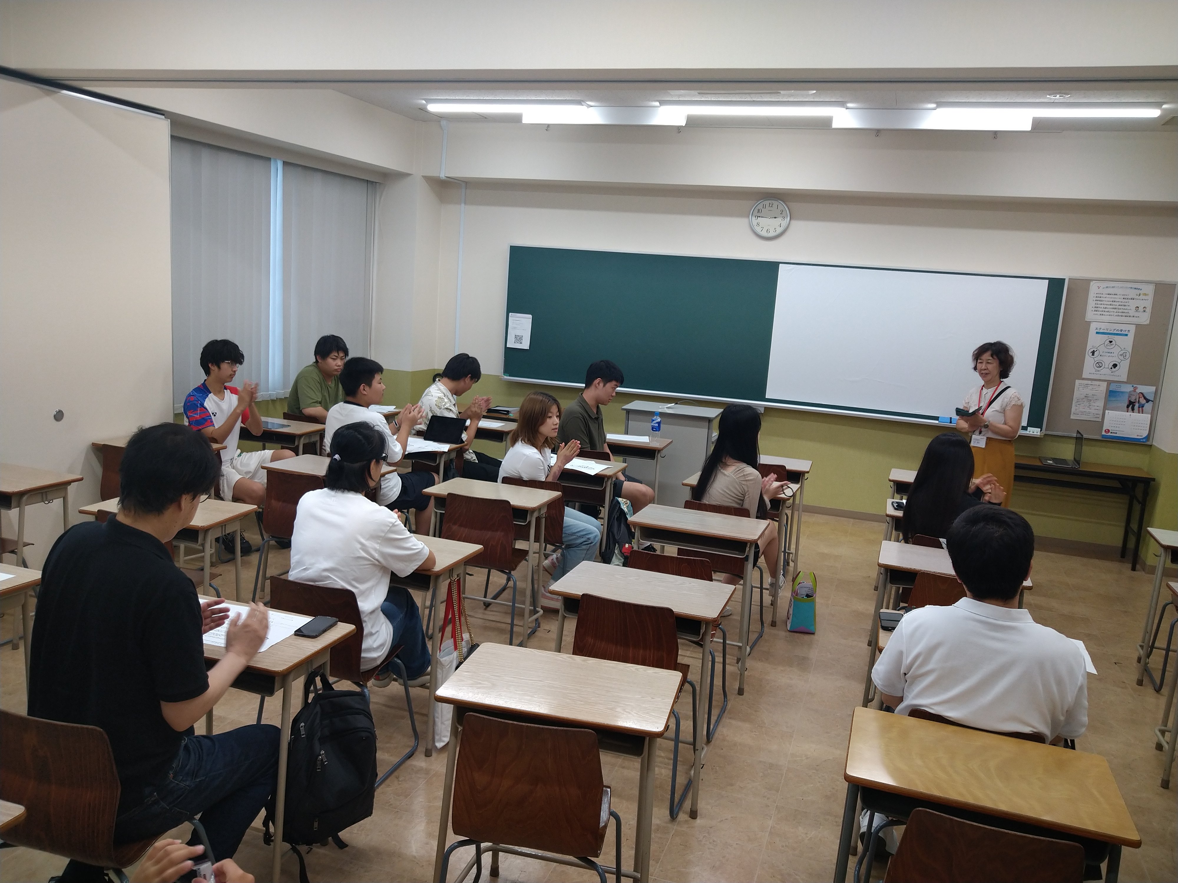 トランスリンガルコース「日本語集中講座」生徒の取組み